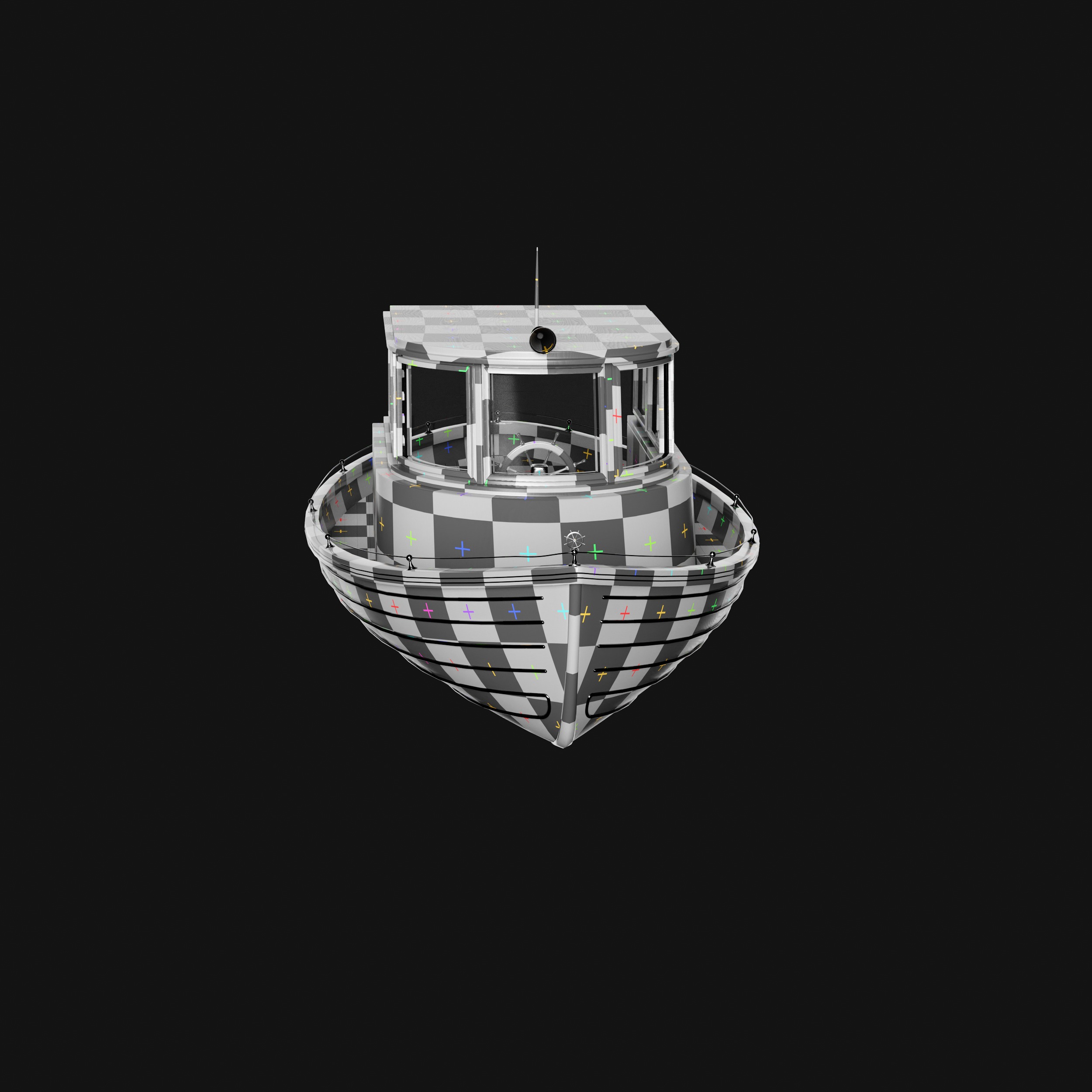 Sailboat 3D model_21