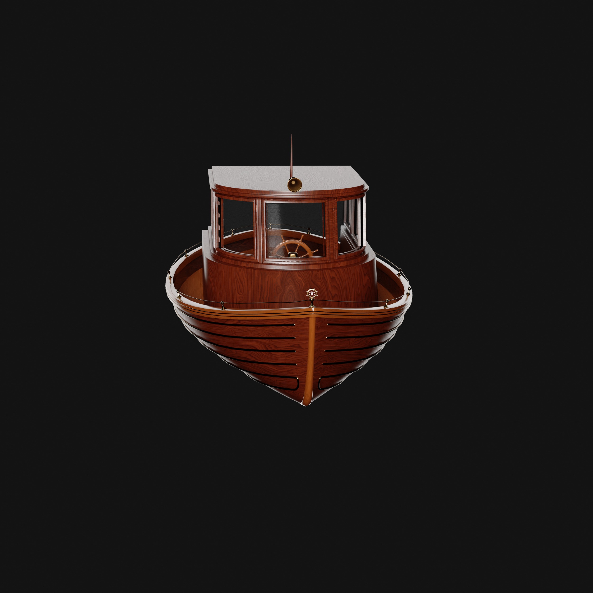 Sailboat 3D model_1