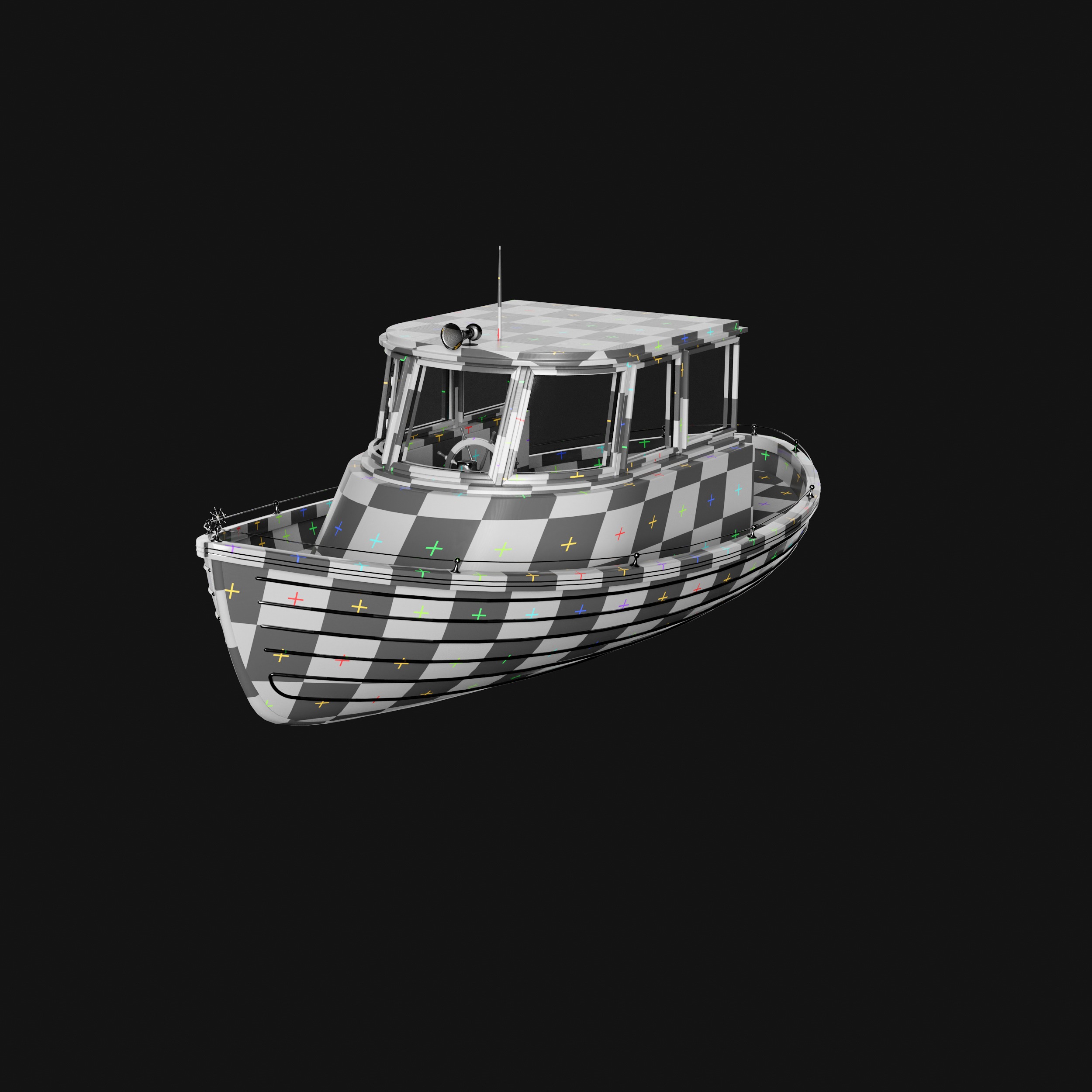 Sailboat 3D model_20