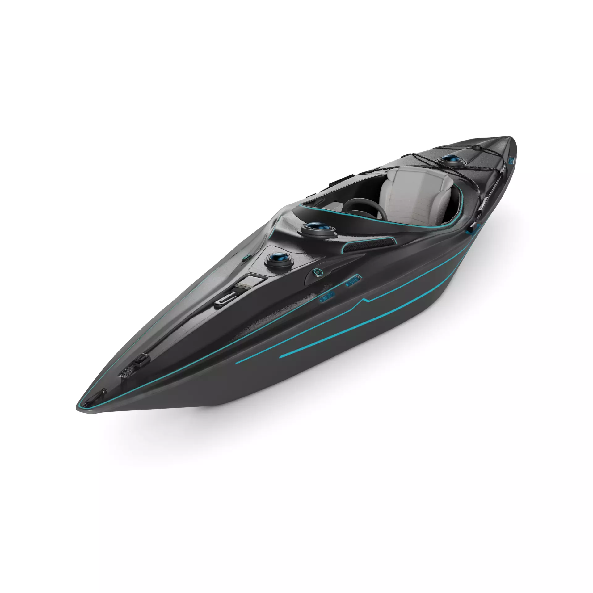 Kayak 3D model_0