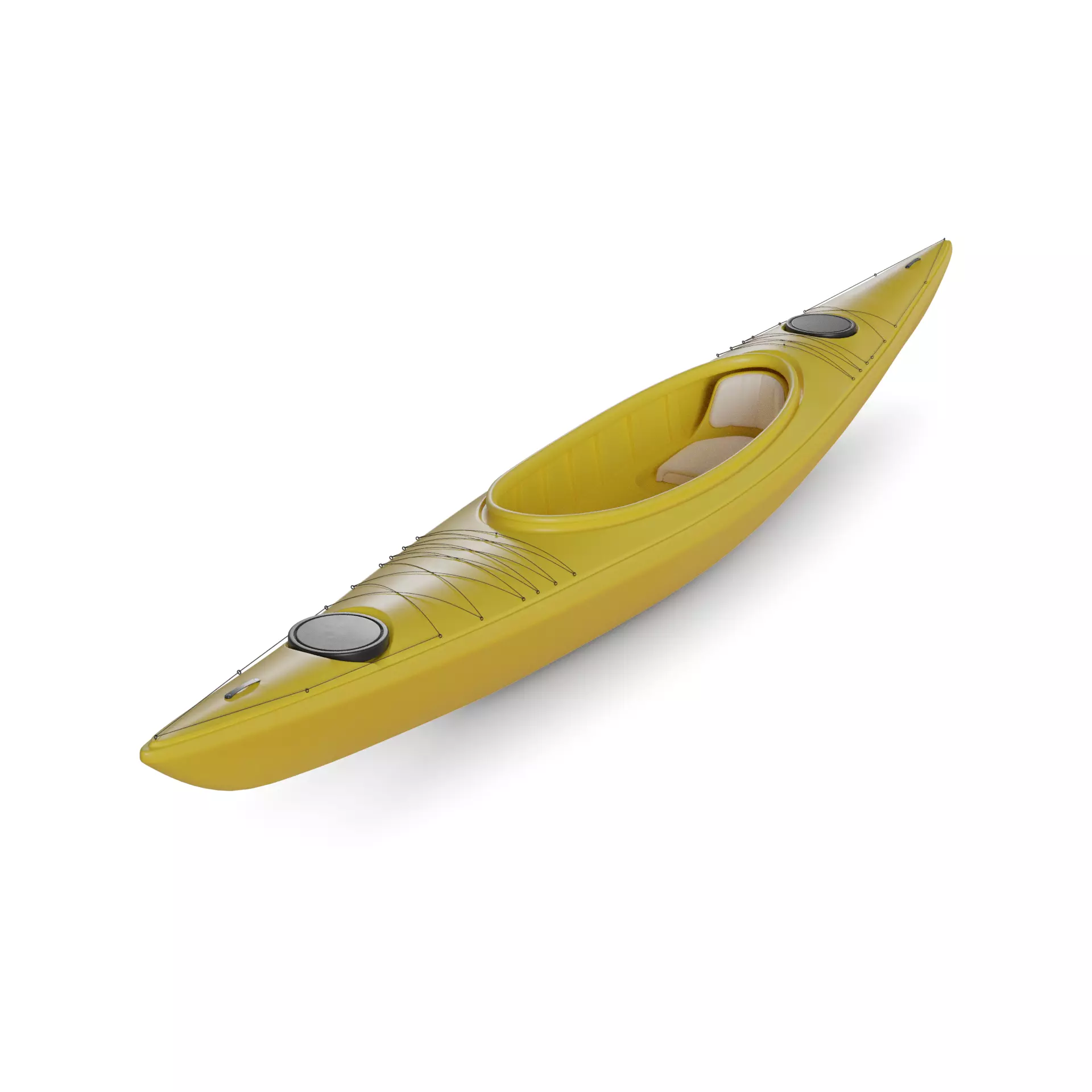 Kayak 3D model_0
