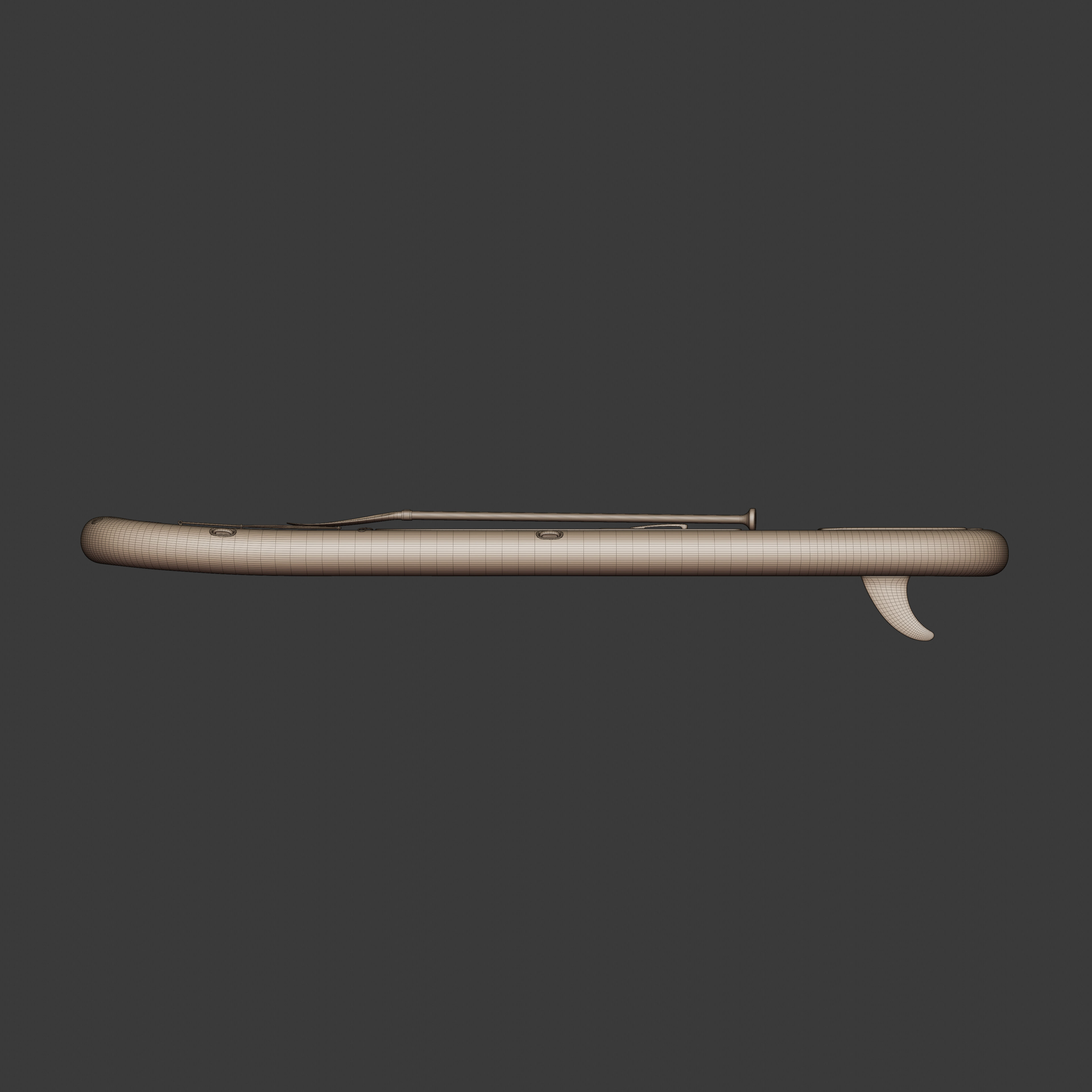 Paddleboard 3D model_11