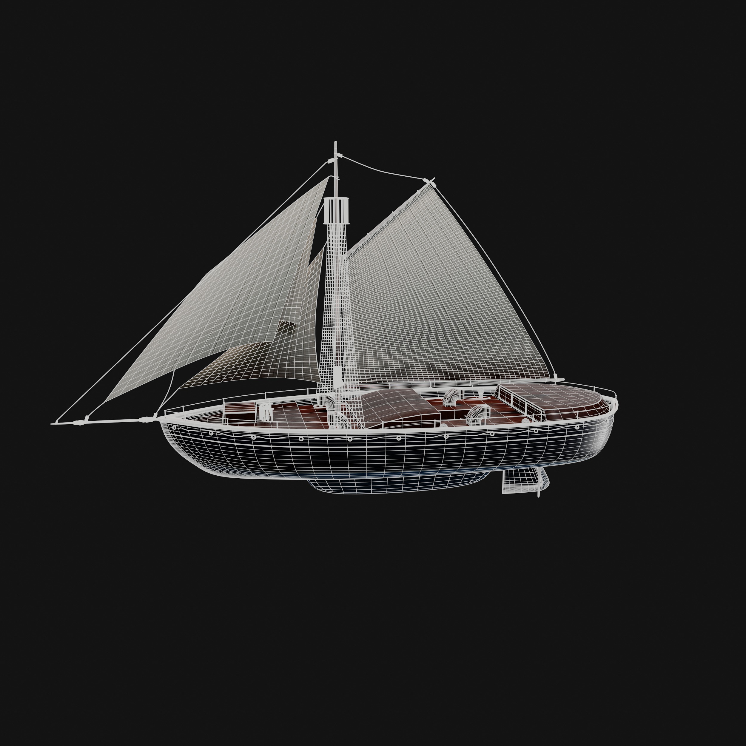 Dinghy 3D model_19