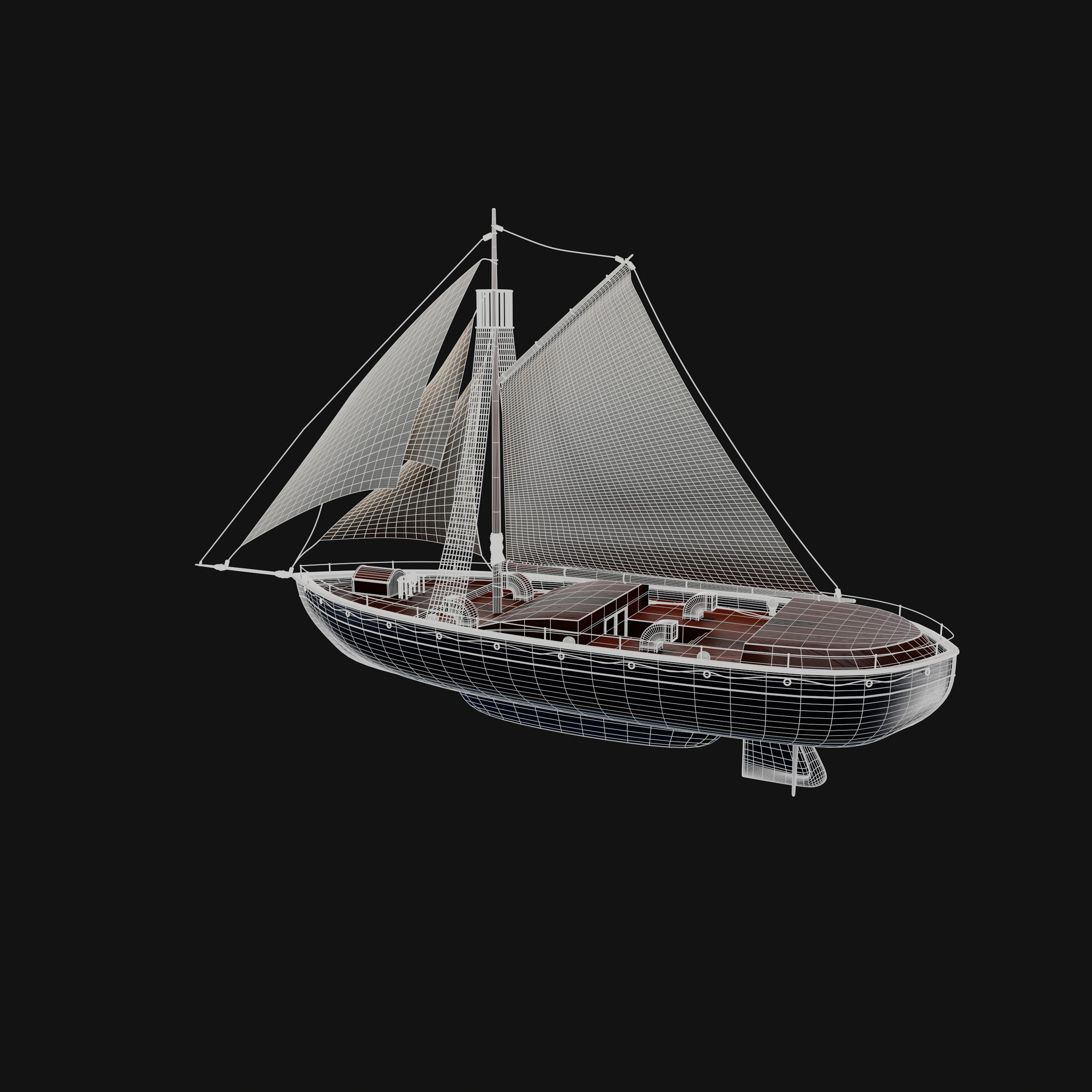 Dinghy 3D model_18