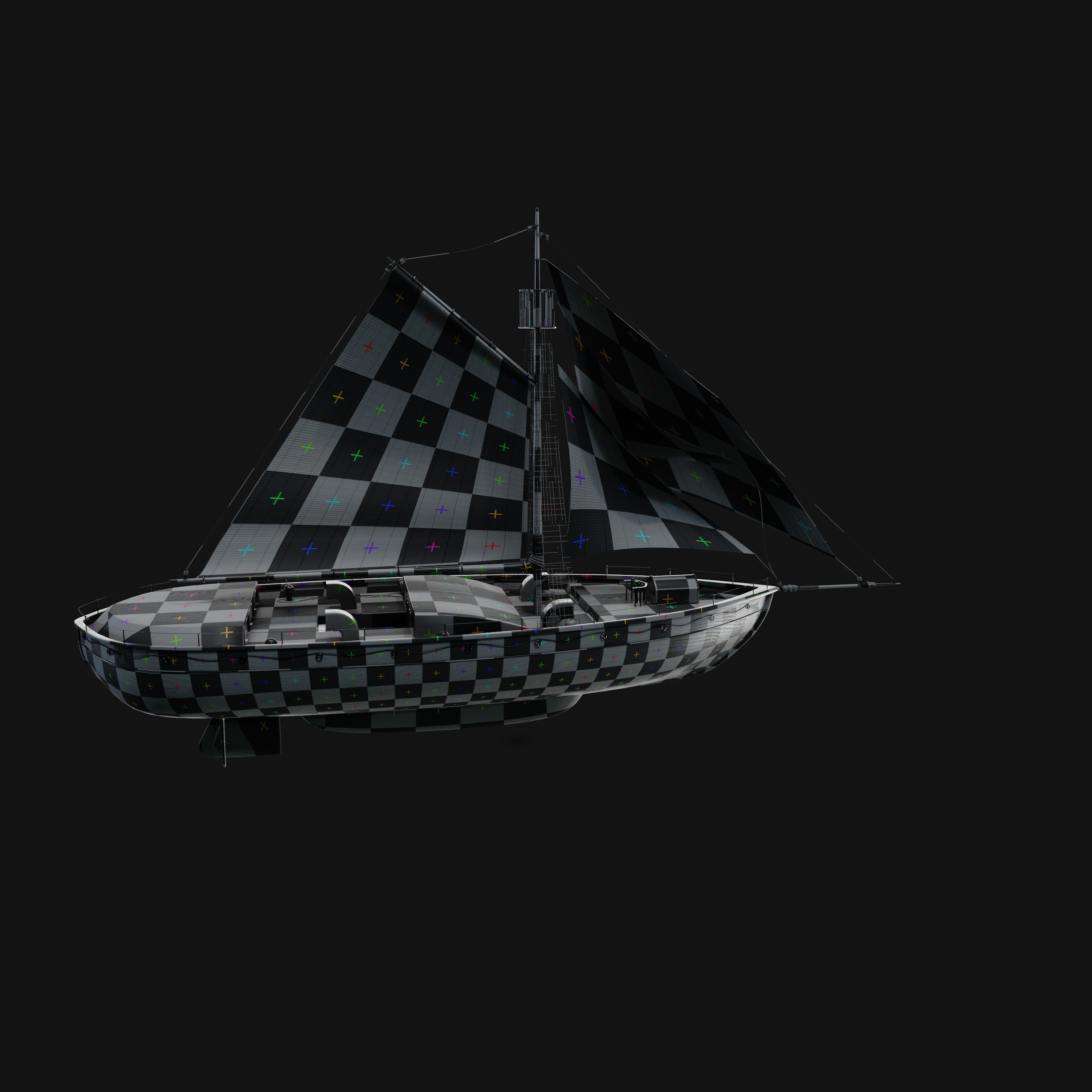 Dinghy 3D model_24