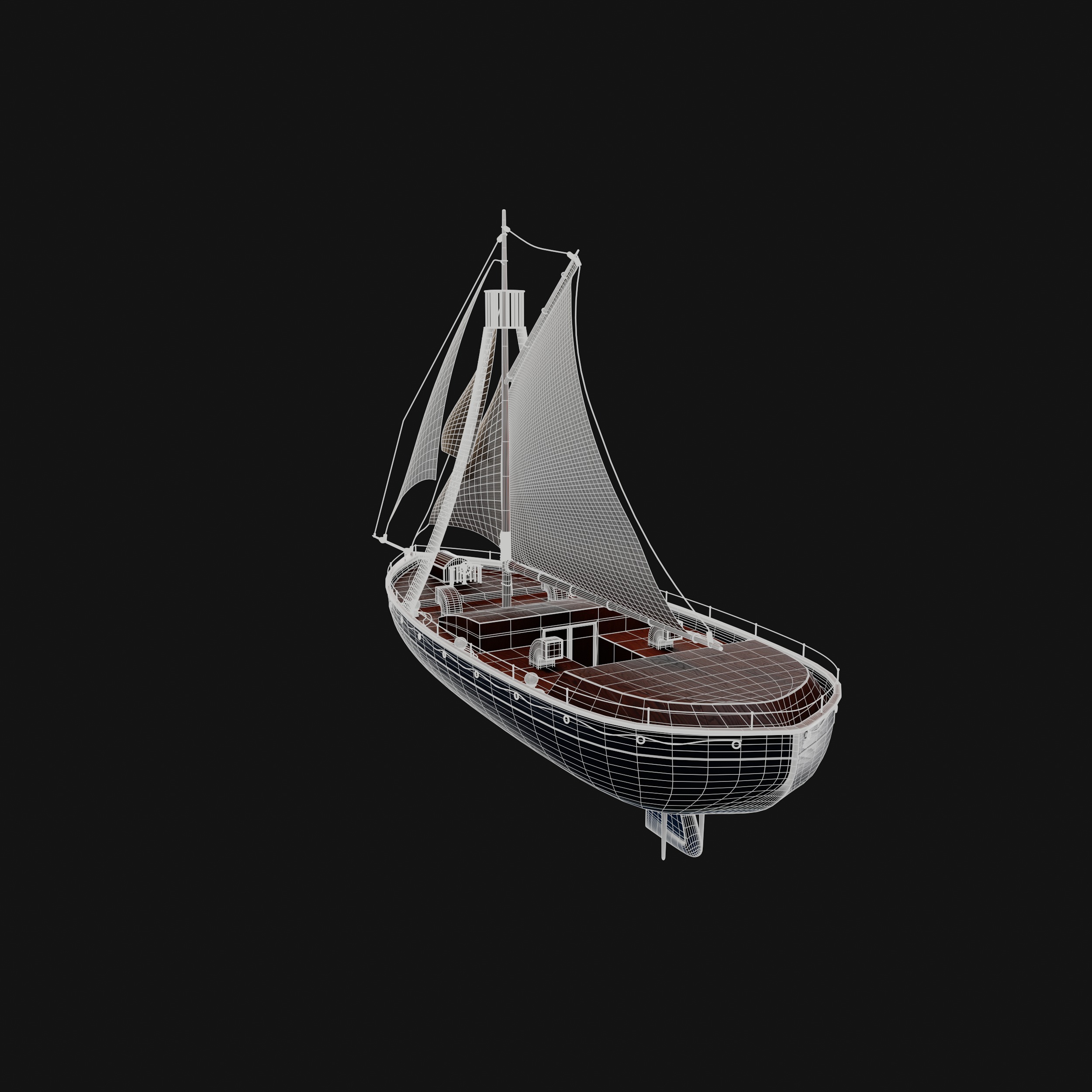 Dinghy 3D model_17