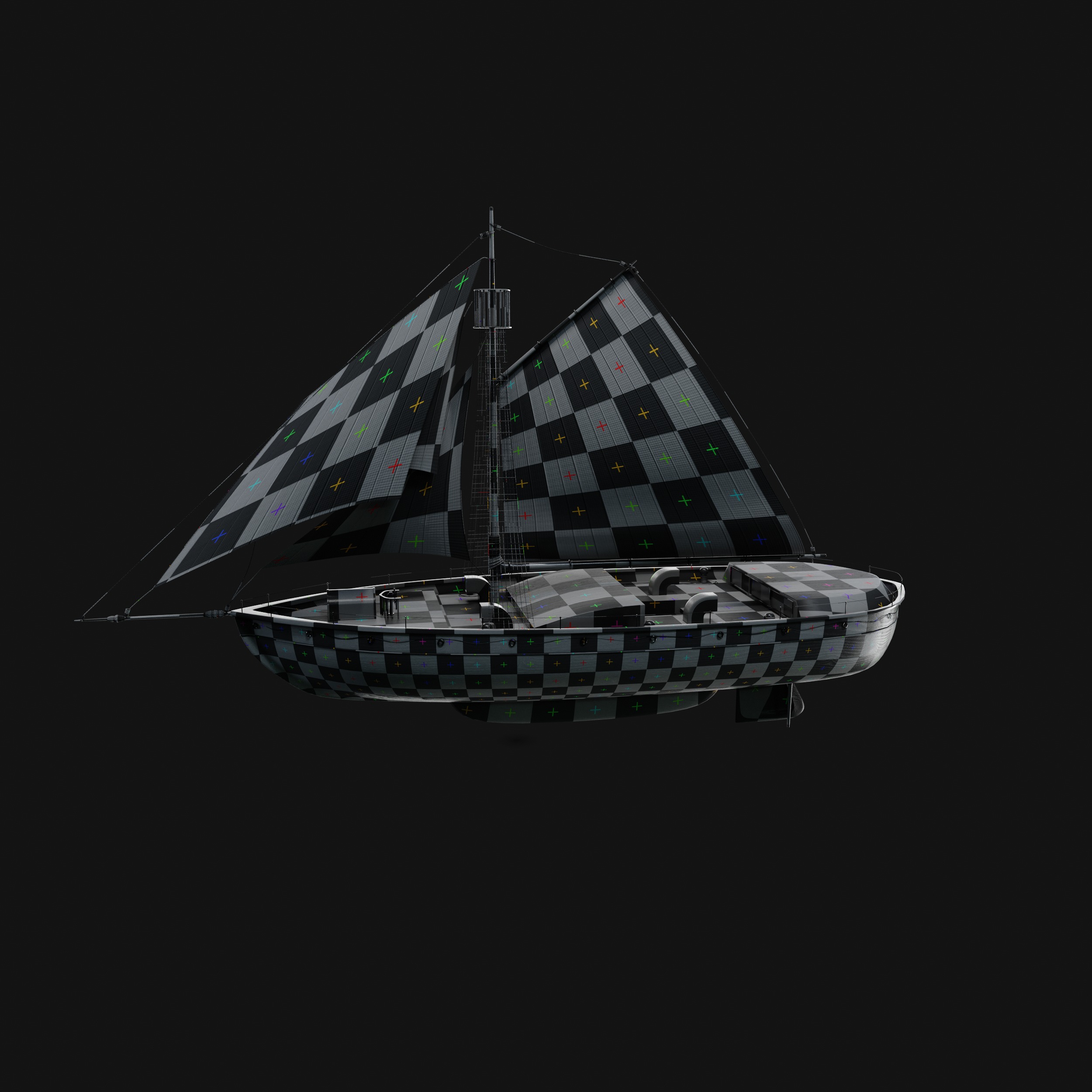 Dinghy 3D model_29