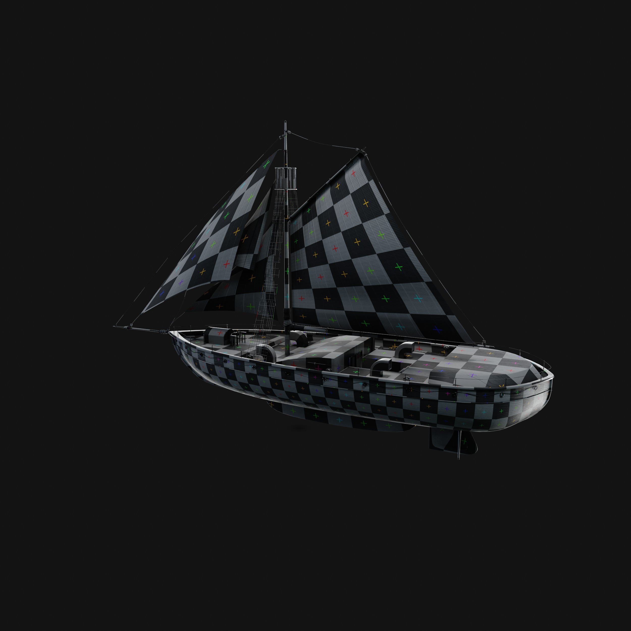 Dinghy 3D model_28