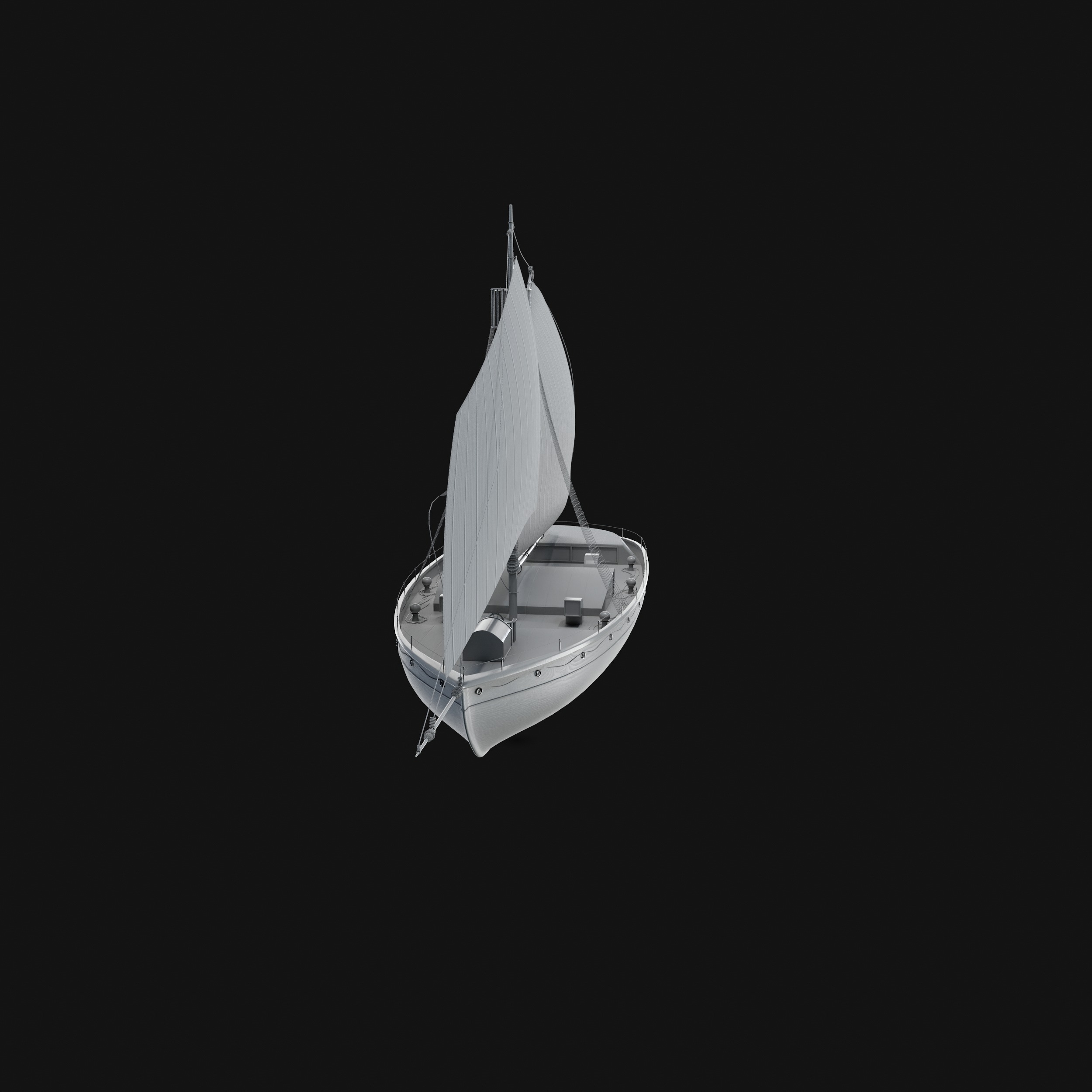 Dinghy 3D model_31