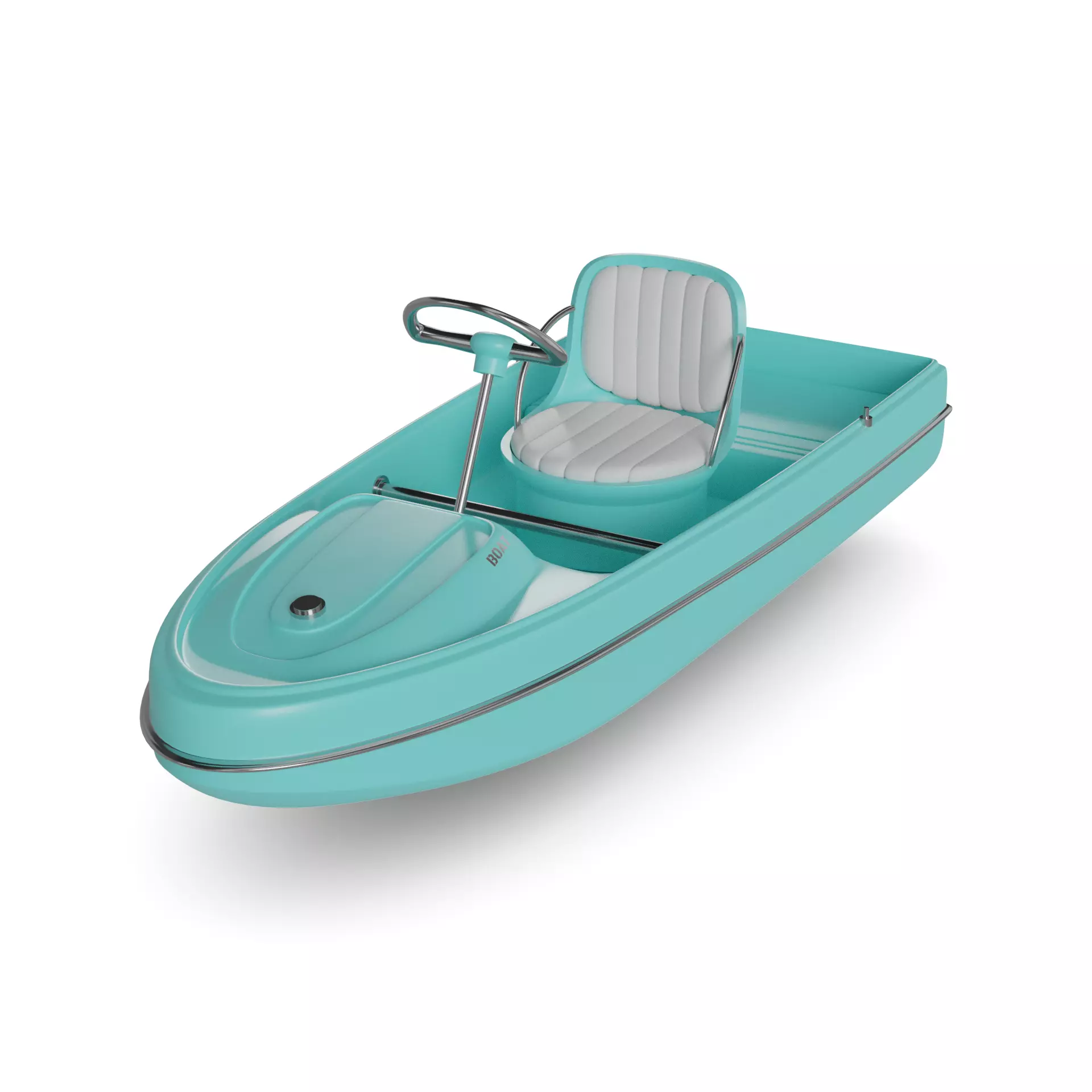 Pedal Boat 3D model_0
