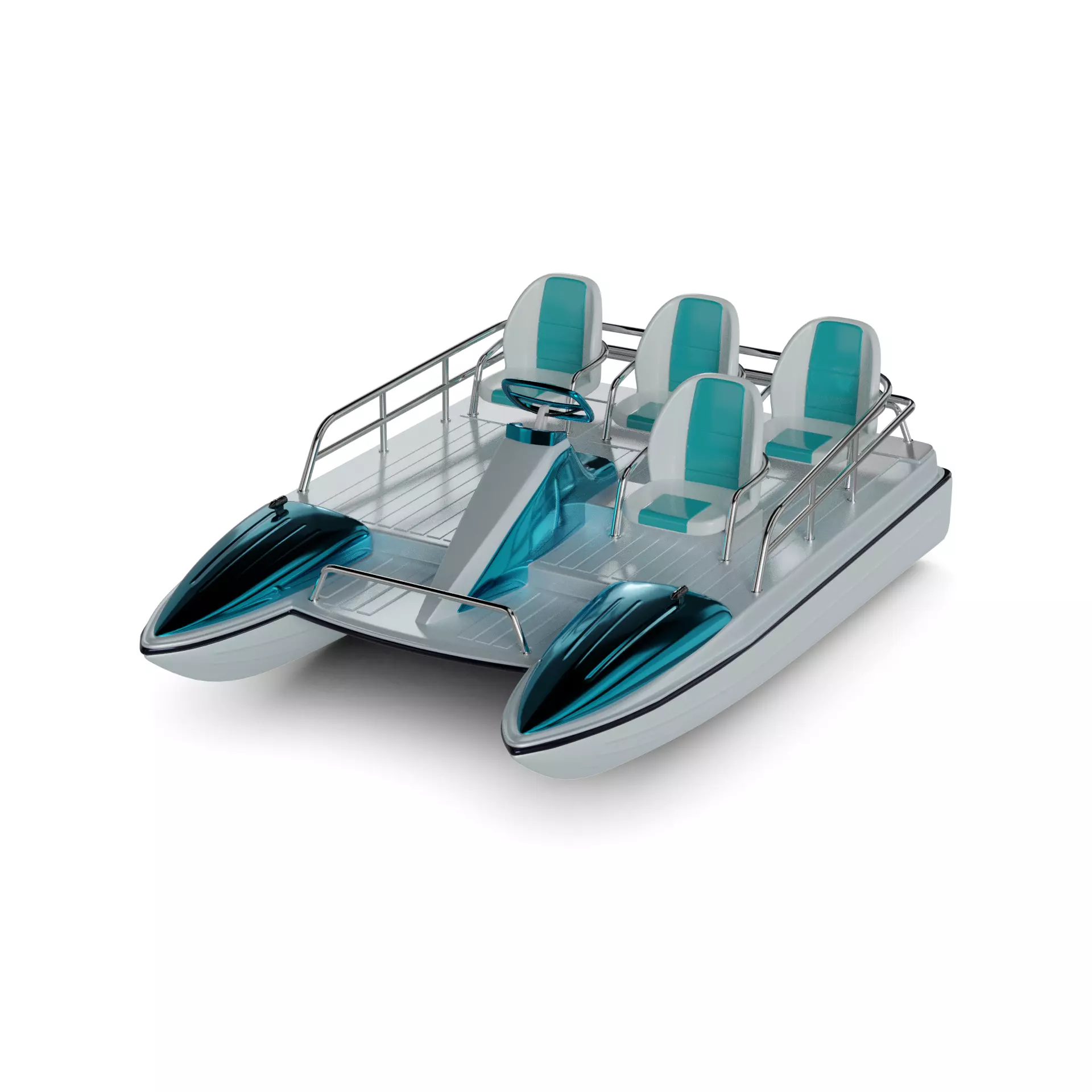 Pedal Boat 3D model_0