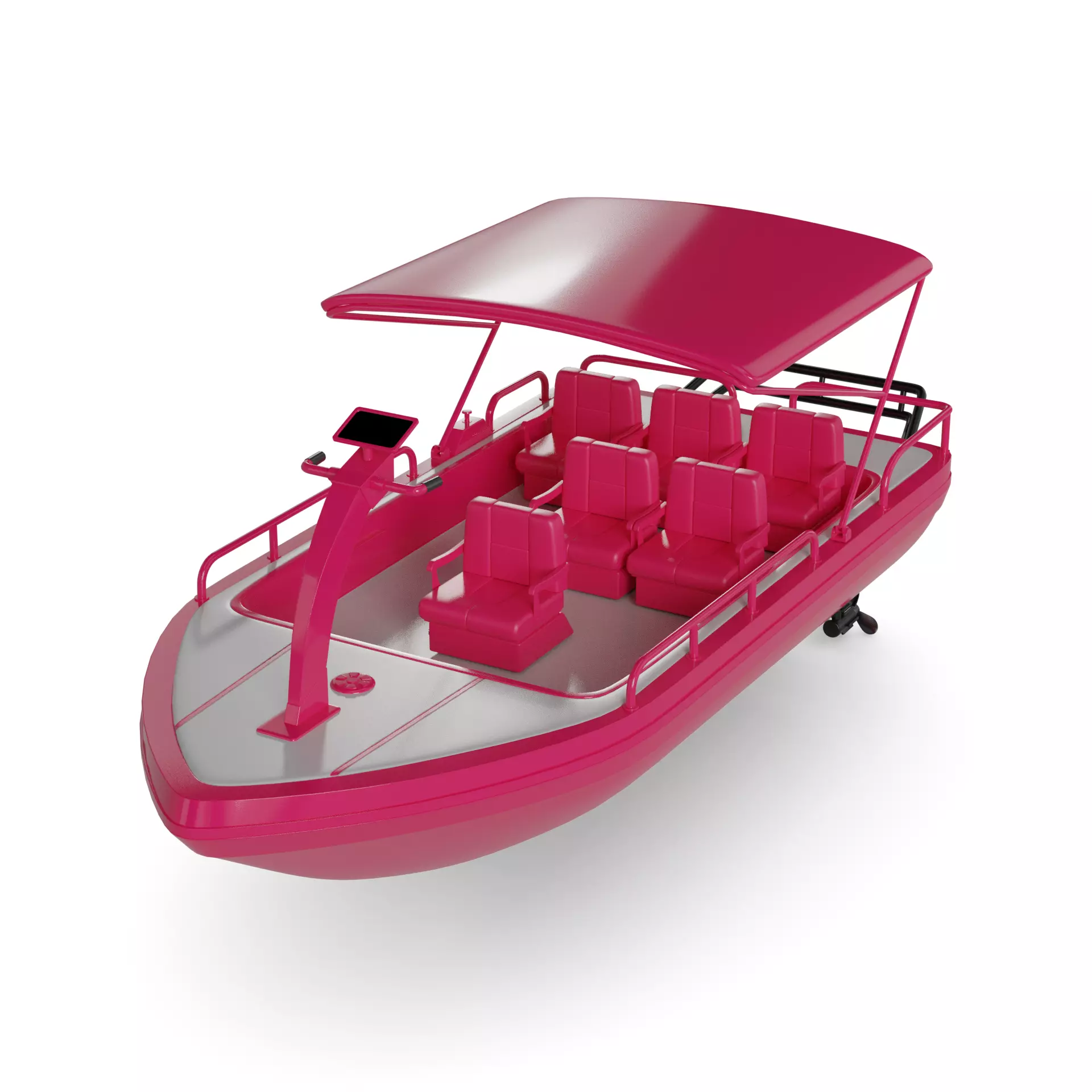 Pedal Boat 3D model_0