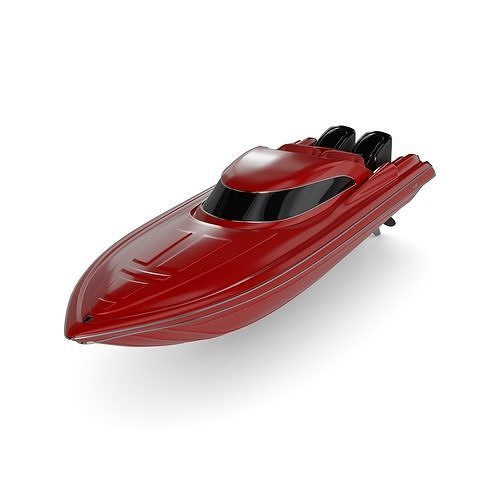 Airboat 3D model