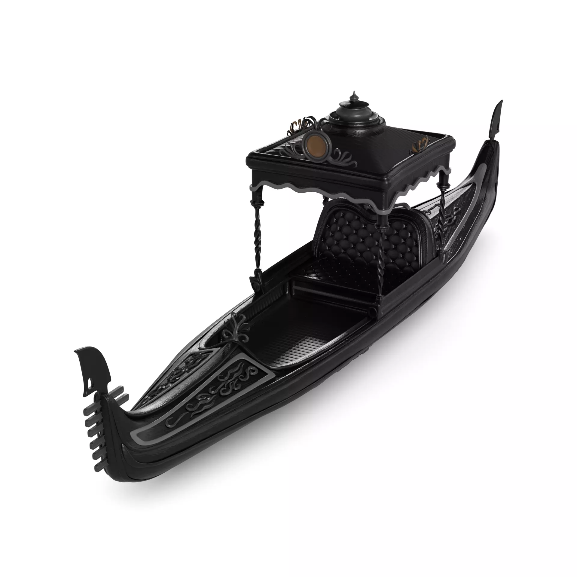 Gondola 3D model_0