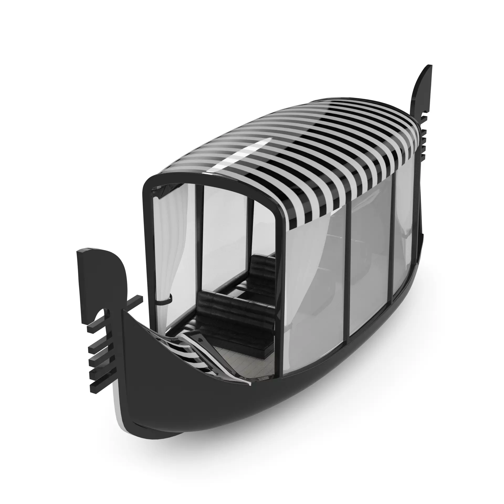 Gondola 3D model_0