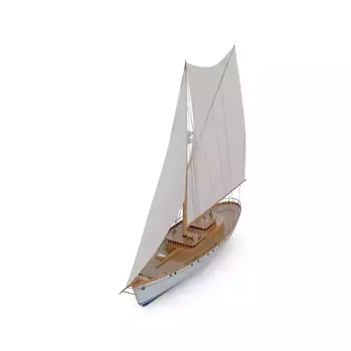 Sailing Yacht 3D model