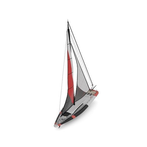 Sailing Yacht 3D model