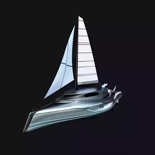 Sailing Yacht 3D model