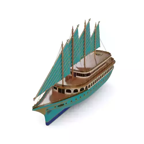 Trimaran 3D model