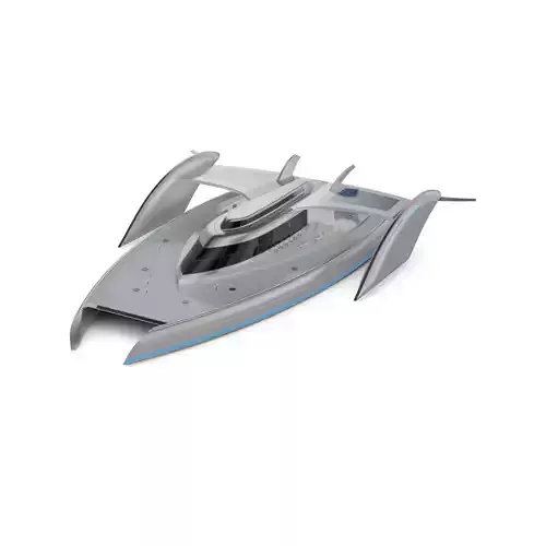 Trimaran 3D model