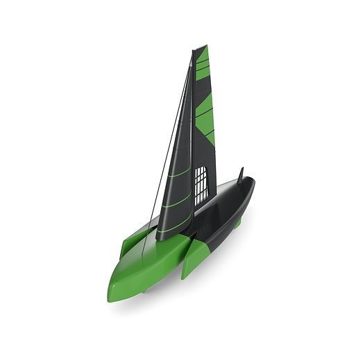 Trimaran 3D model