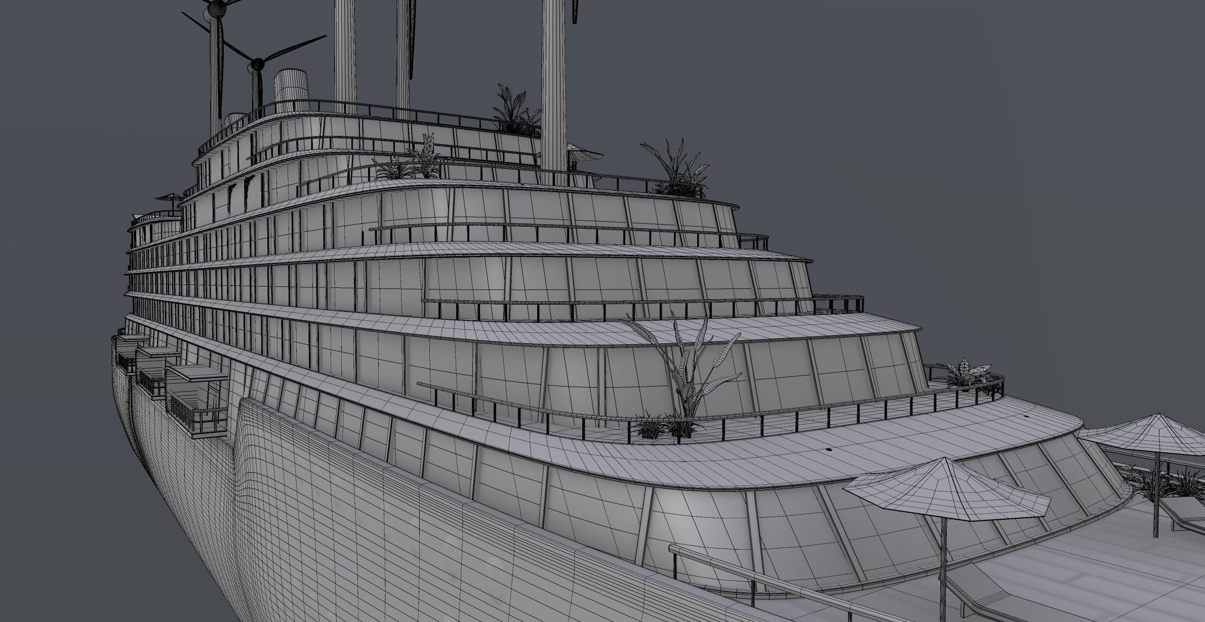 Luxury Liner 3D model_8