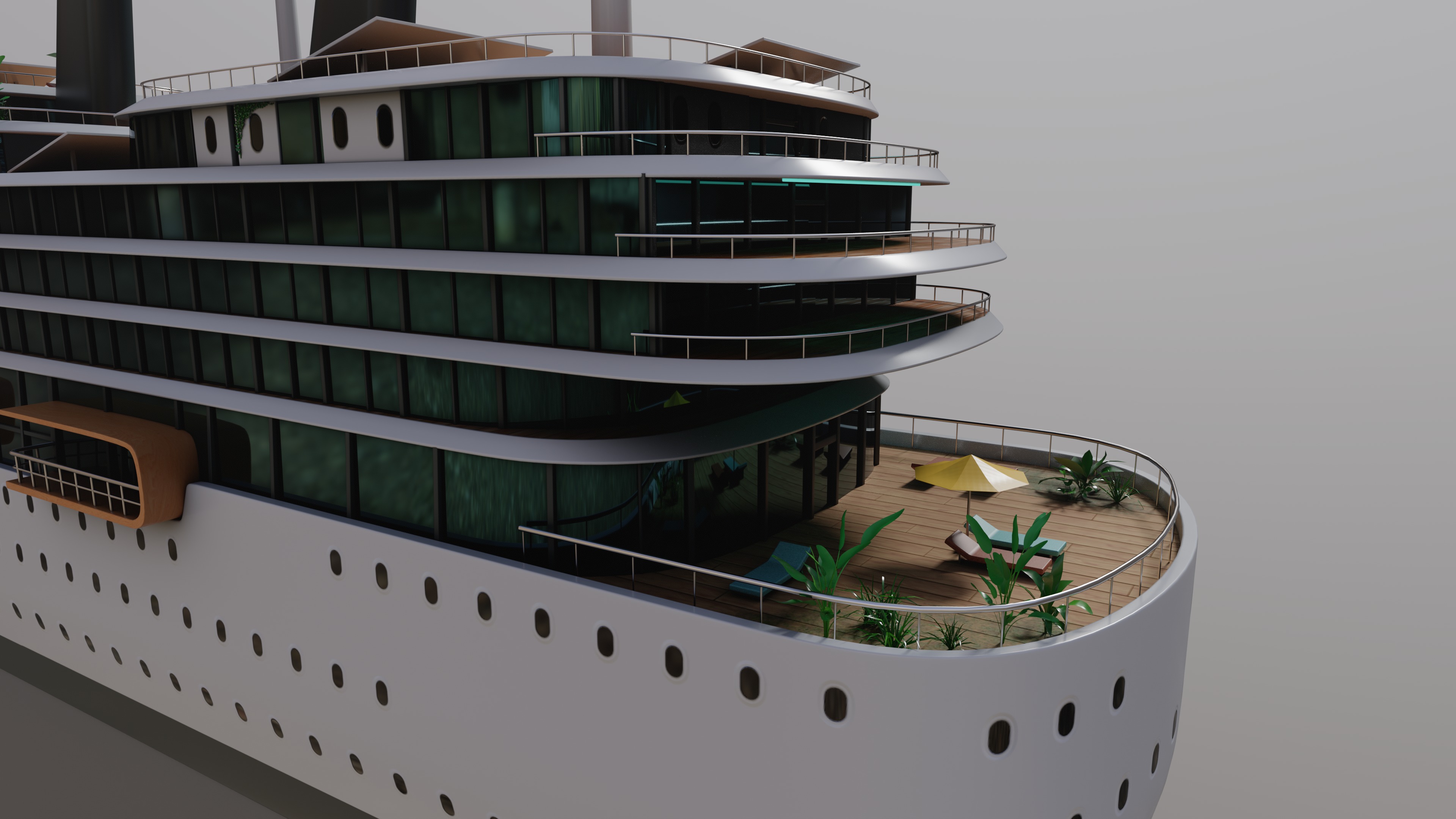 Luxury Liner 3D model_6
