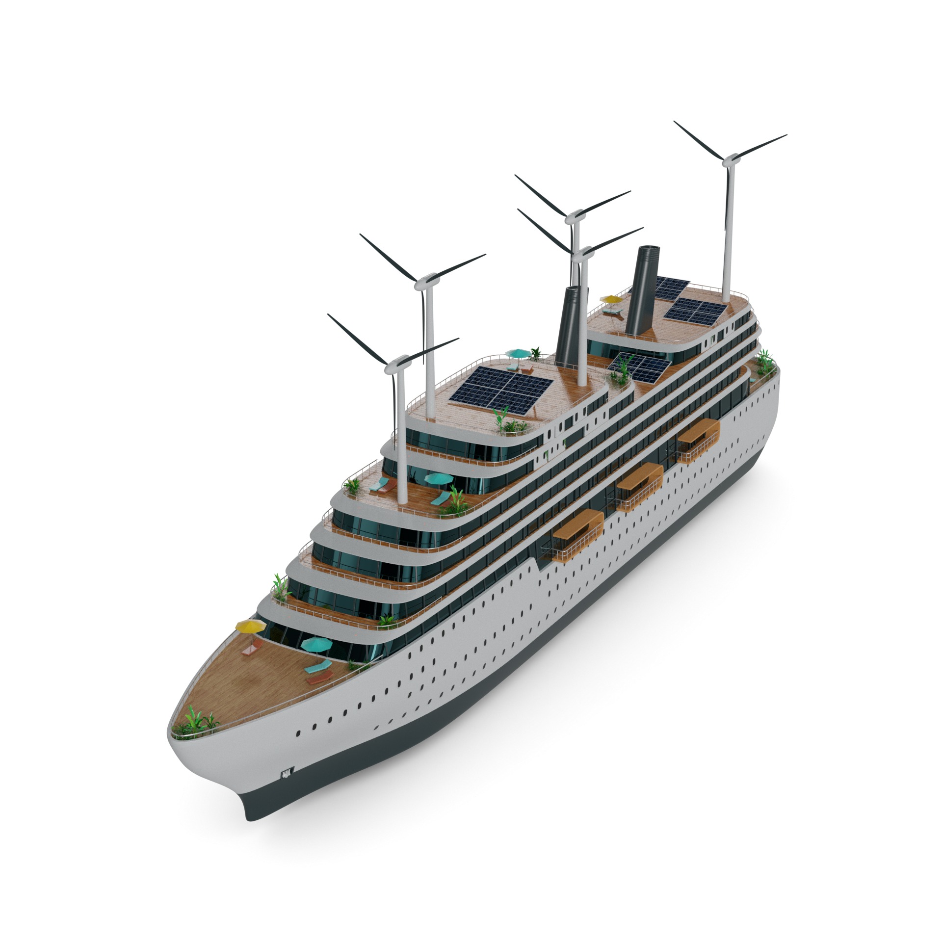 Luxury Liner 3D model_29