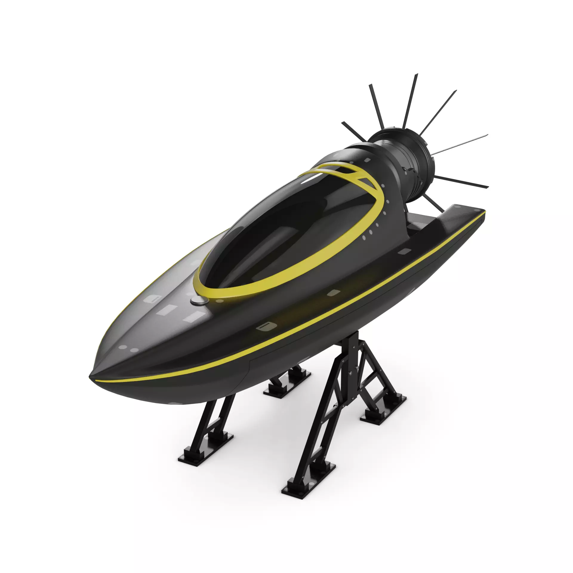 Jet Ski 3D model_0