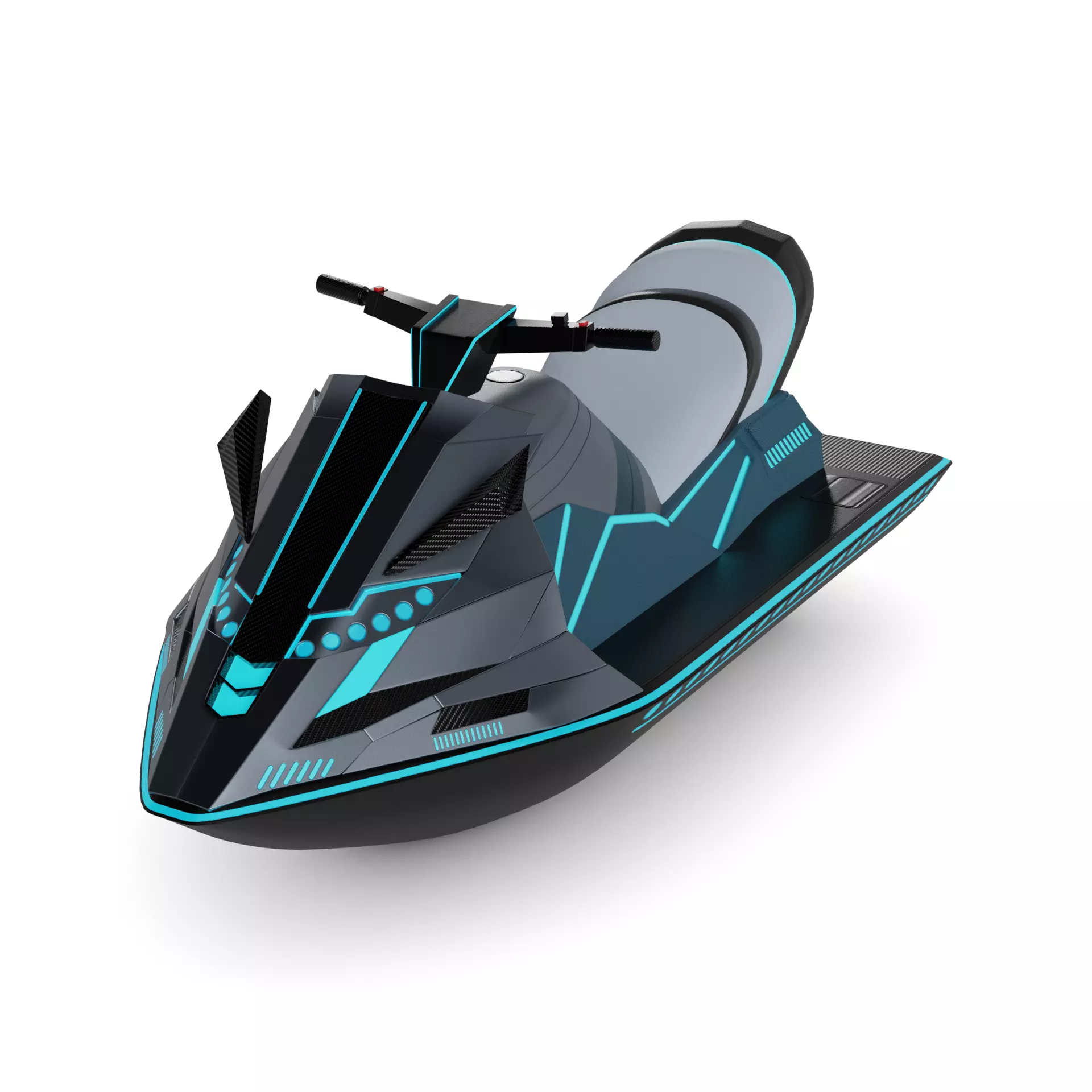 Jet Ski 3D model_0