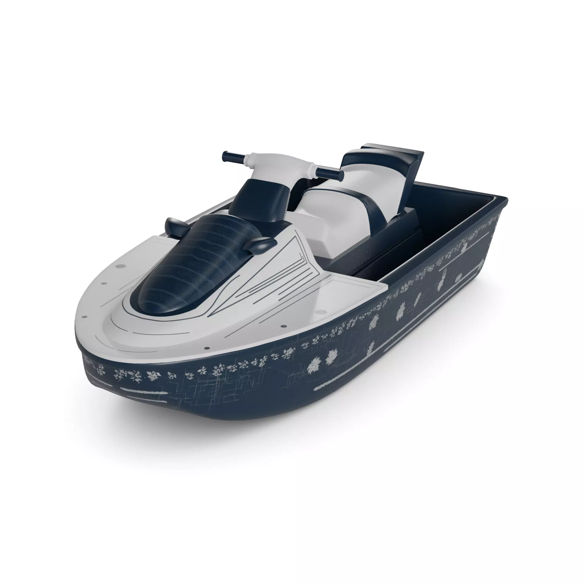 Jet Ski 3D model_0