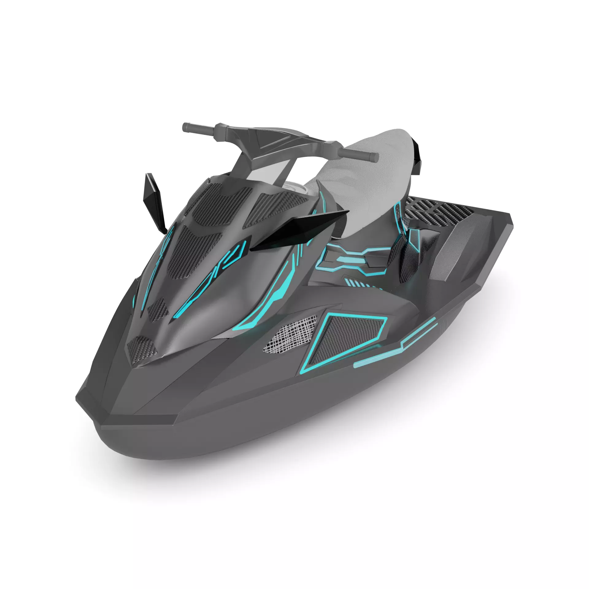 Jet Ski 3D model_0