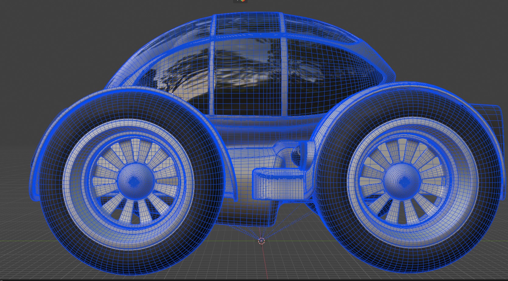 Amphibious Car 3D model_4