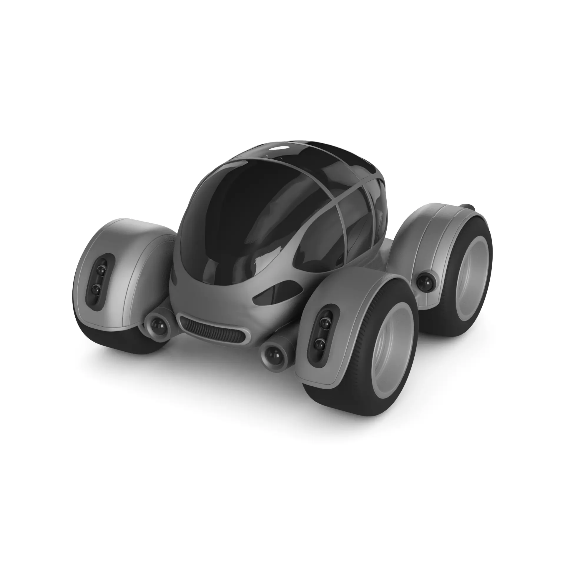 Amphibious Car 3D model_0