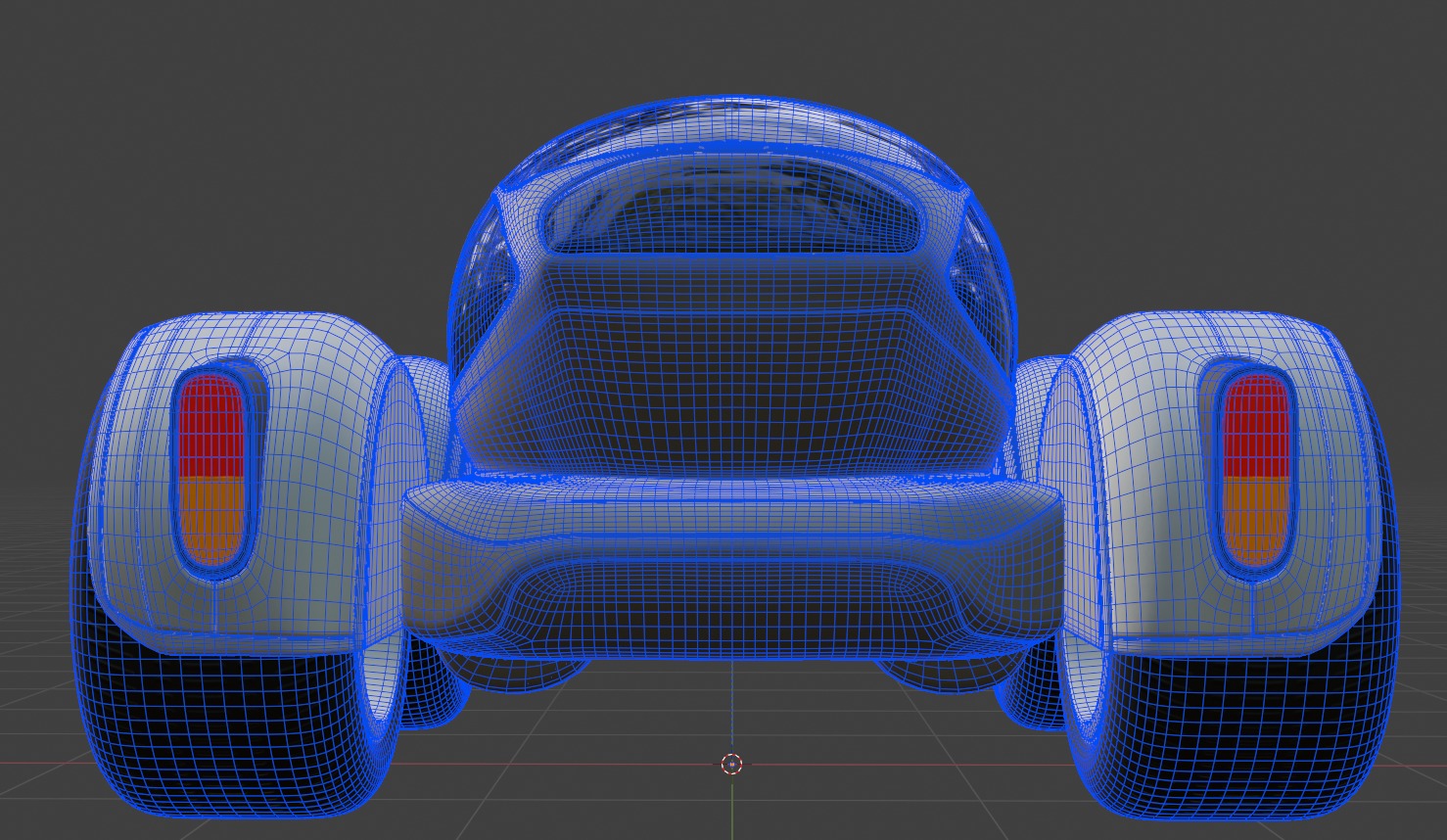 Amphibious Car 3D model_6