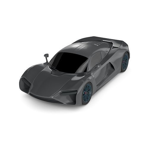 Amphibious Car 3D model