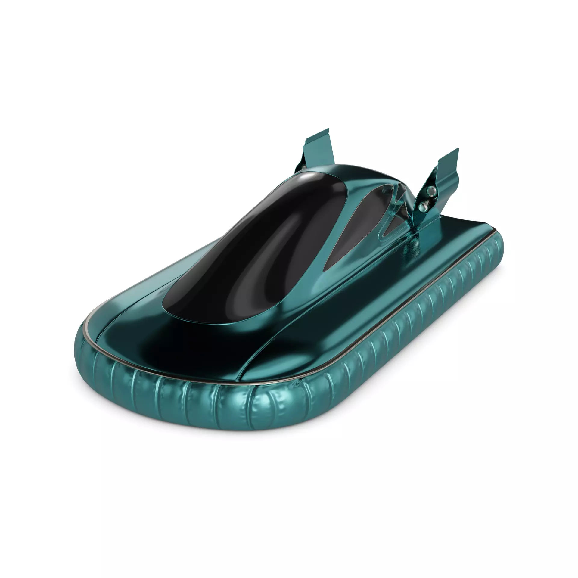 Hovercraft 3D model_0
