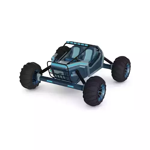 Amphibious ATV 3D model