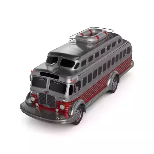 Amphibious Bus 3D model