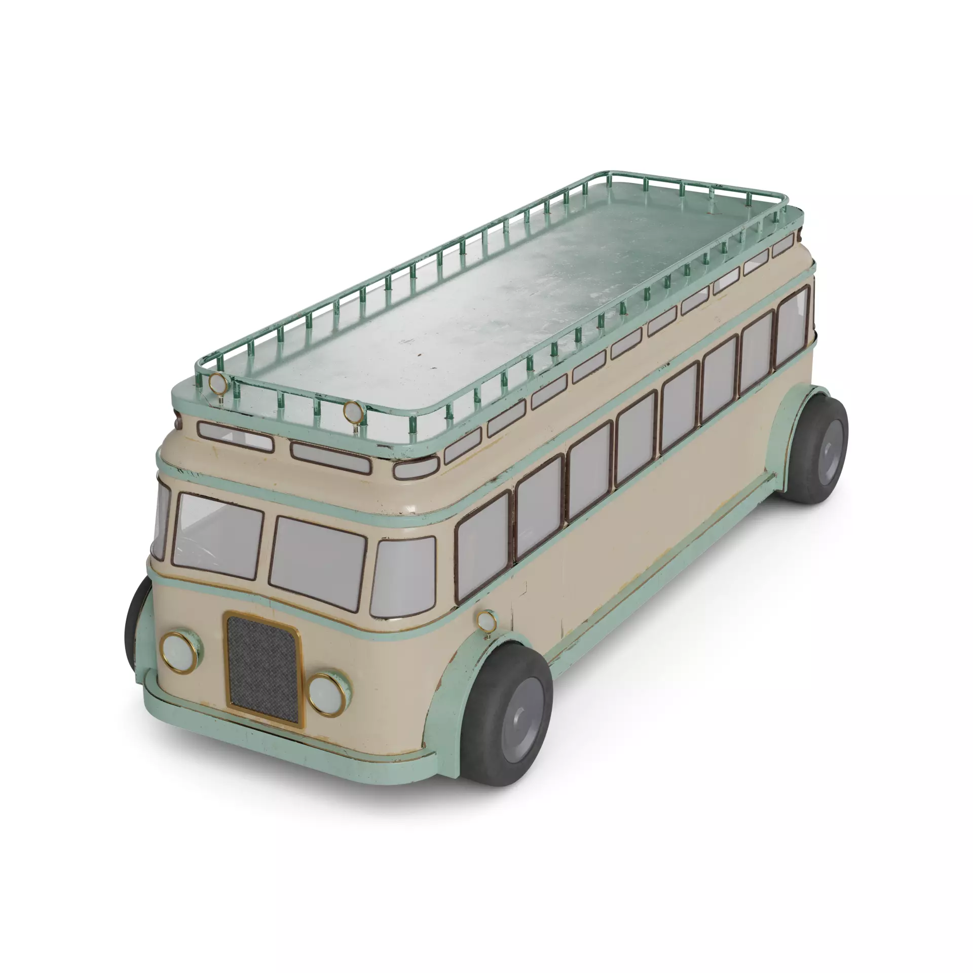 Amphibious Bus 3D model_0