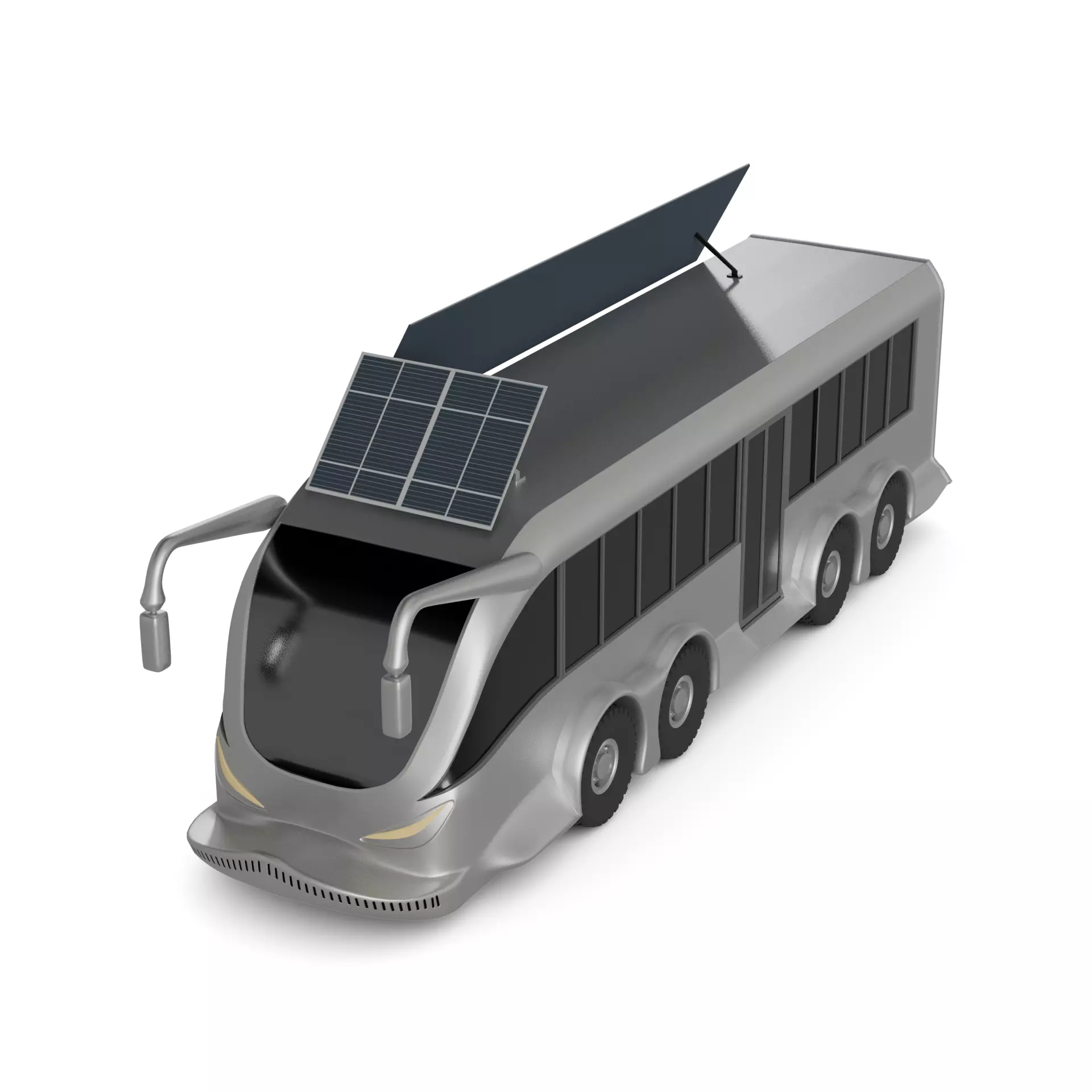 Amphibious Bus 3D model_0