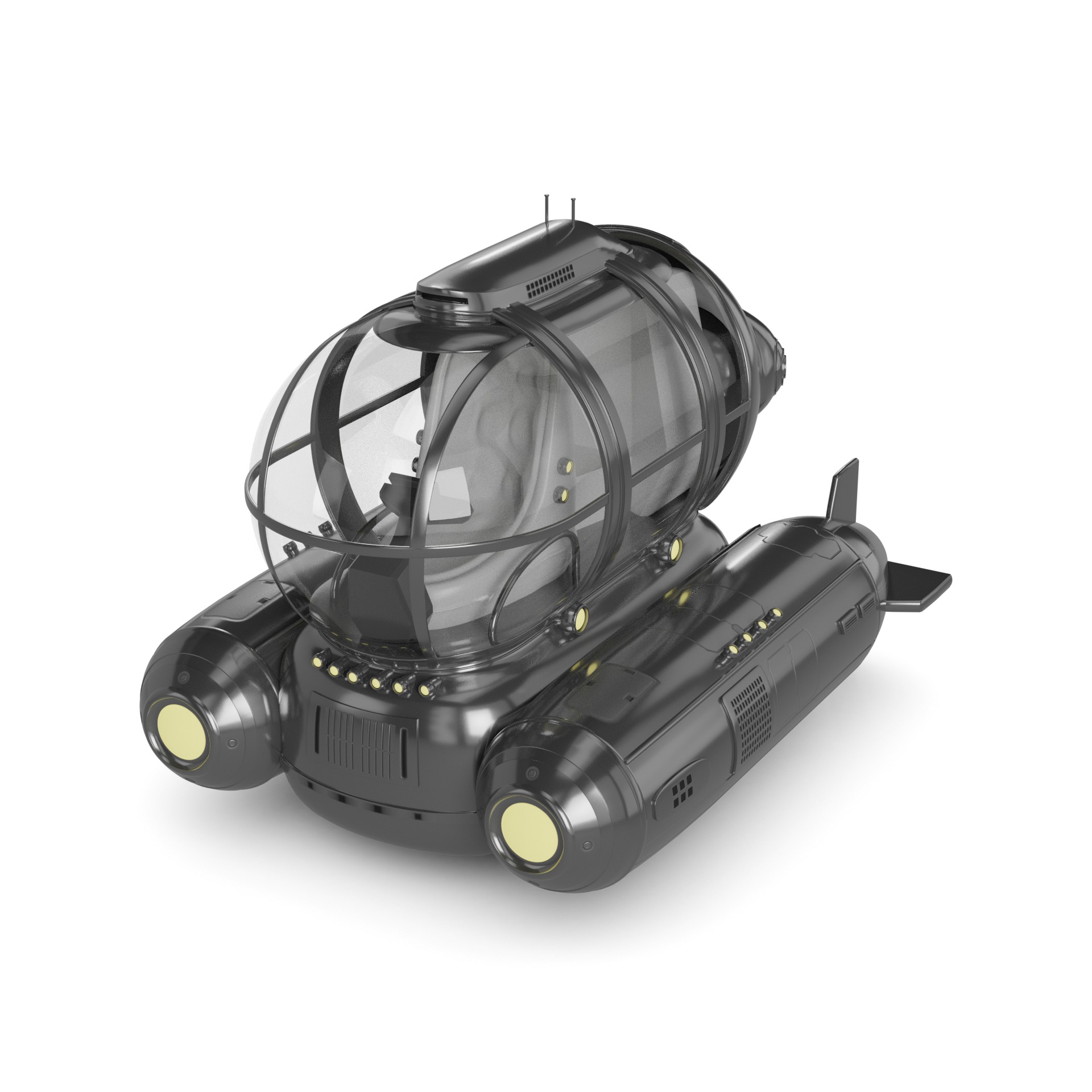 Tourist Submersible 3D model_4