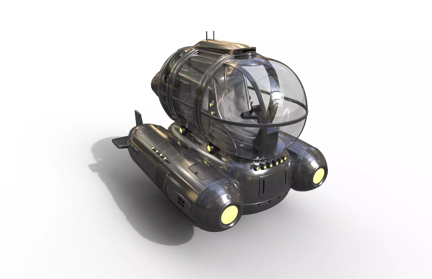 Tourist Submersible 3D model_0