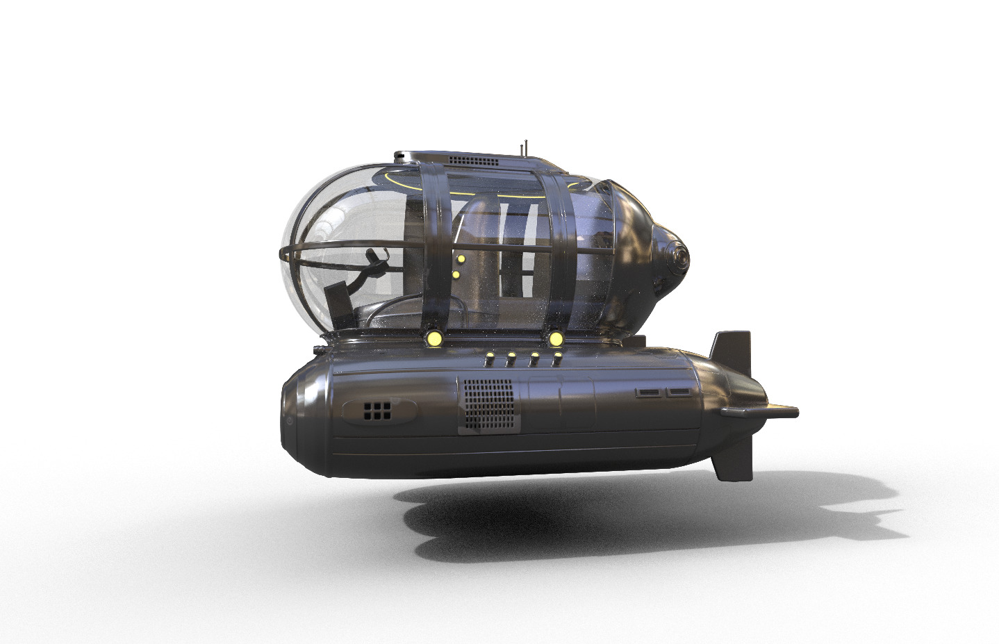 Tourist Submersible 3D model_2