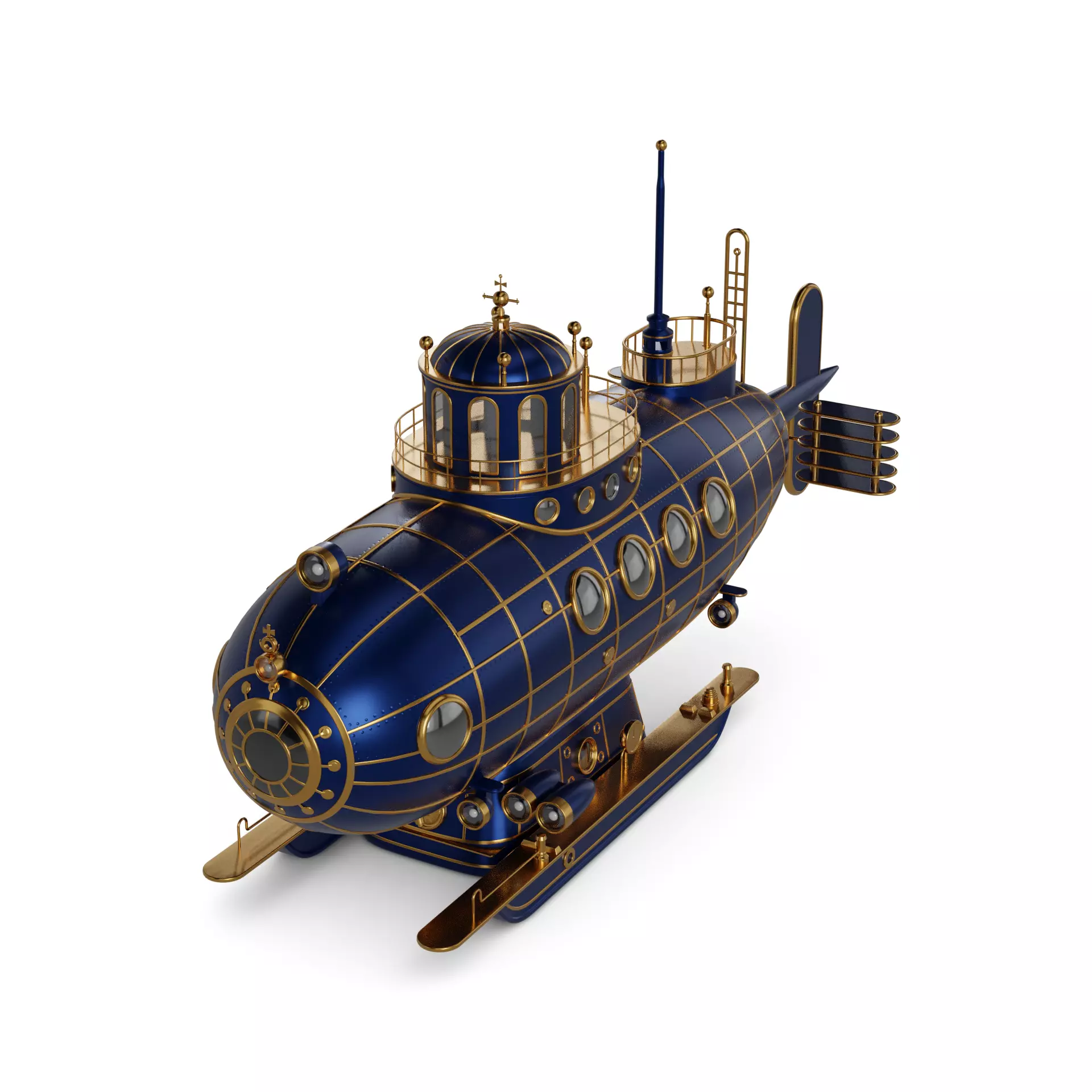 Tourist Submersible 3D model_1