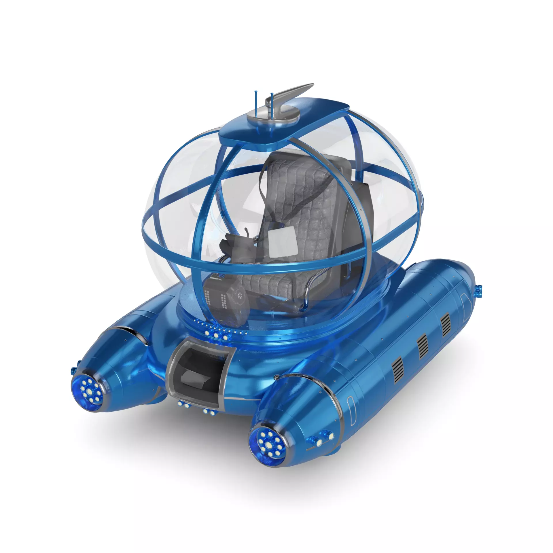 Tourist Submersible 3D model_0