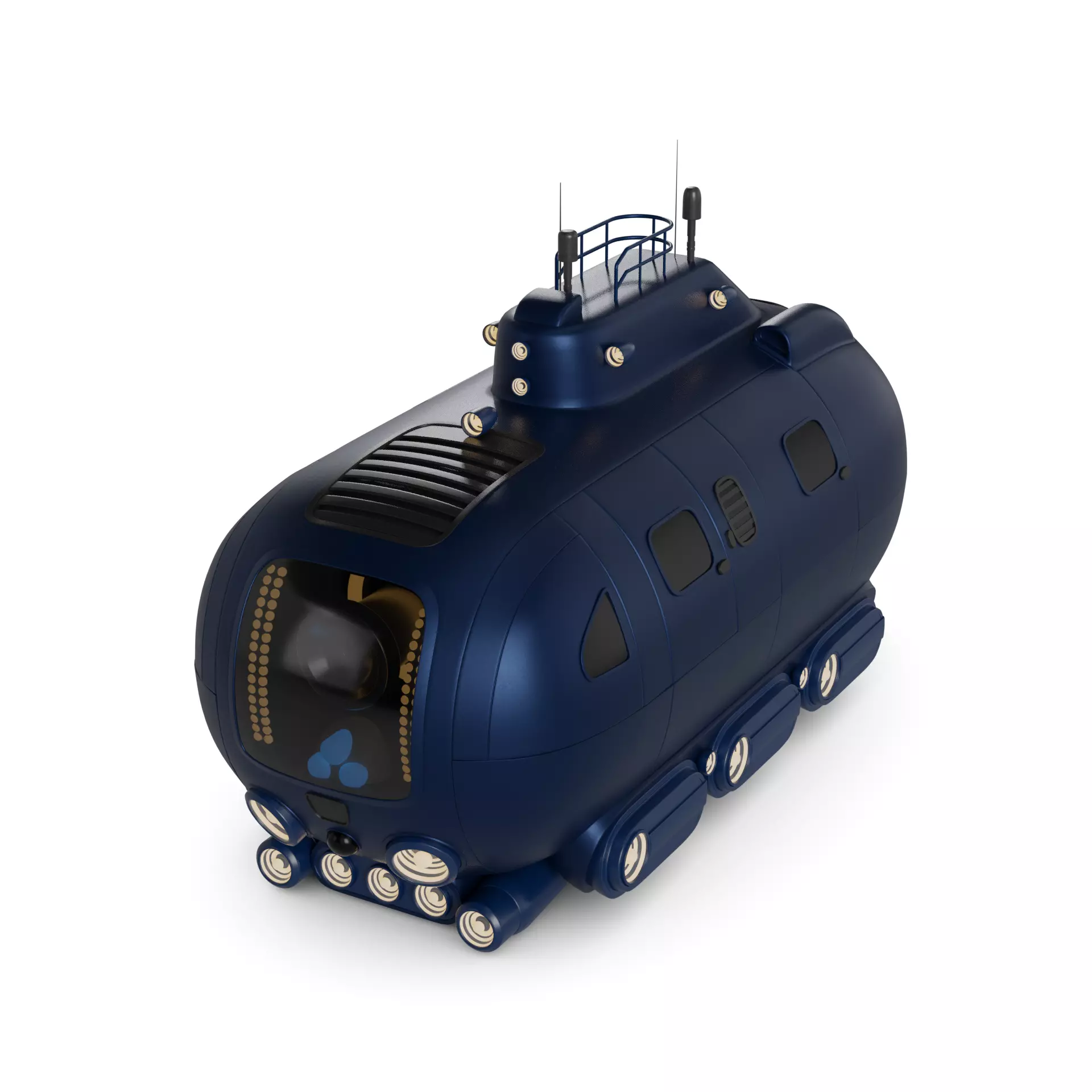 Tourist Submersible 3D model_0