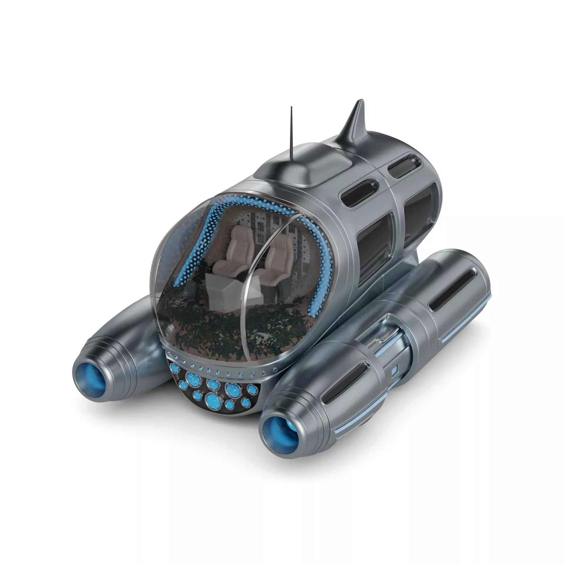 Tourist Submersible 3D model_0