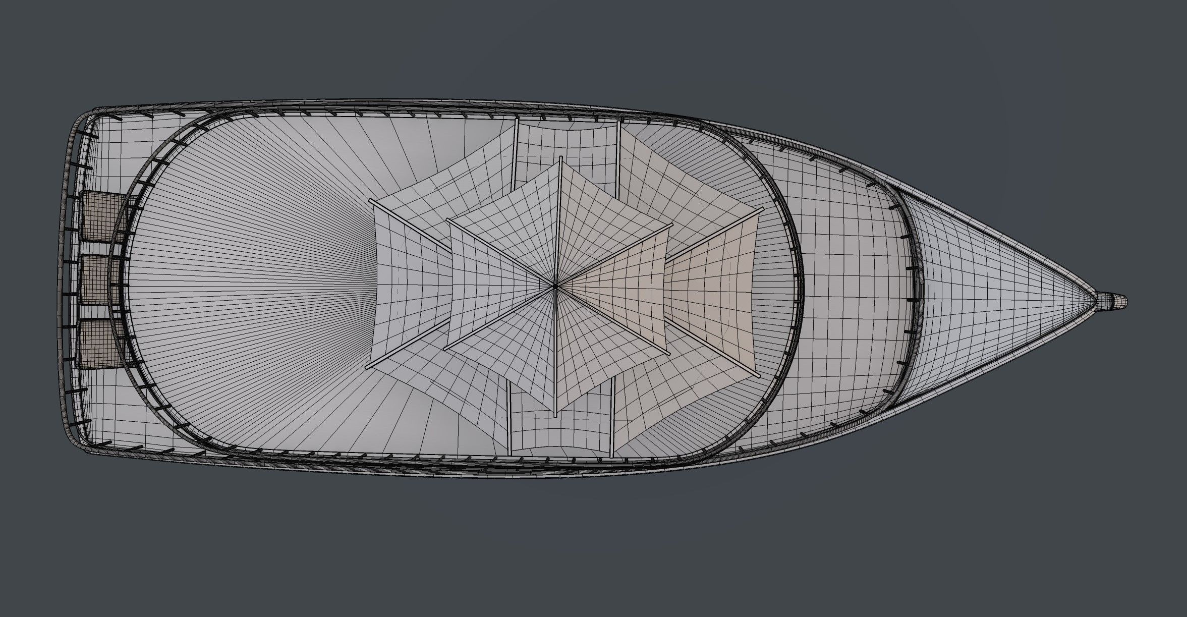 Adventure Houseboat 3D model_12