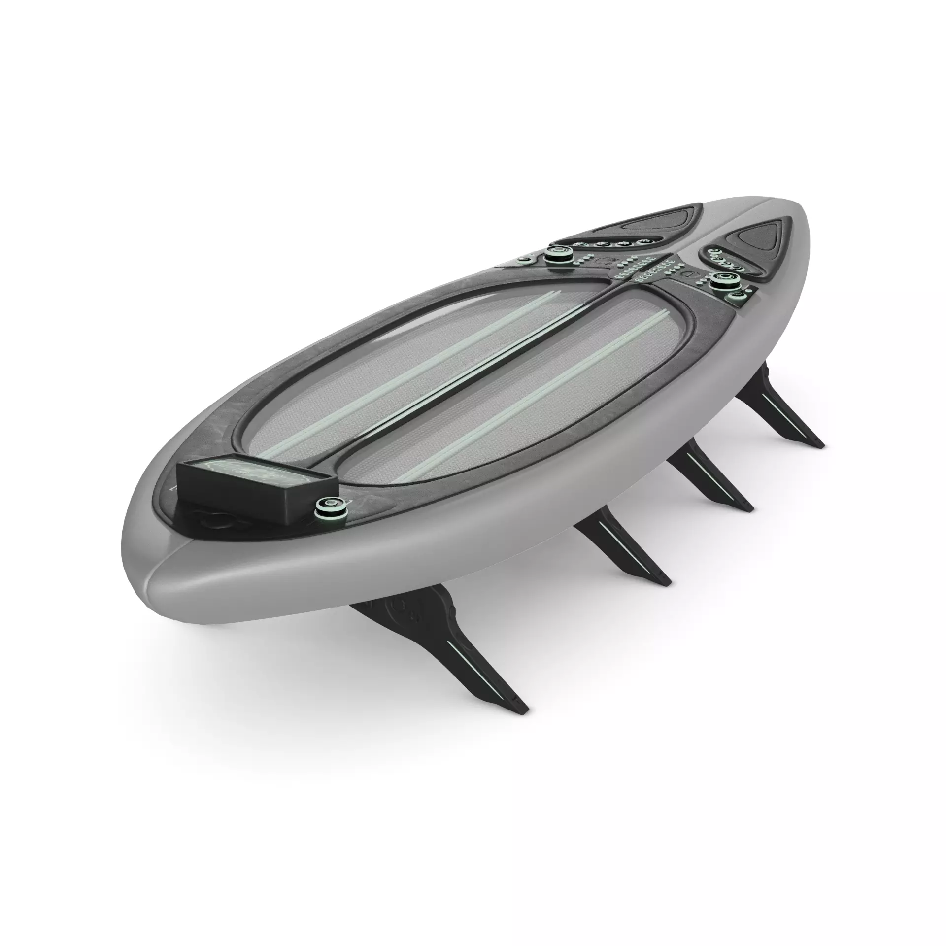Electric Surfboard 3D model_0